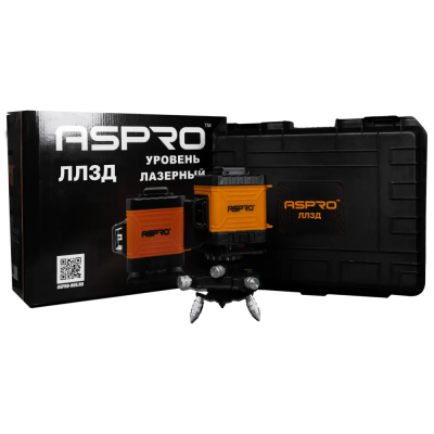 Лазерный уровень (нивелир) ASPRO ЛЛ3Д (LL3D)